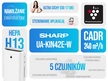 SHARP UA-KIN42E-W - Oczyszczacz powietrza  (15)
